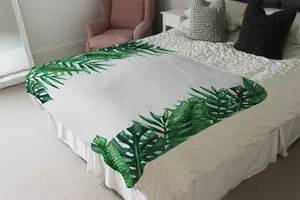 Half Botanical Border (Blanket) / Default Title