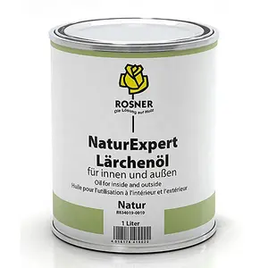 Rosner Natural Expert Larch Oil for Wood Preservation - 1 Liter