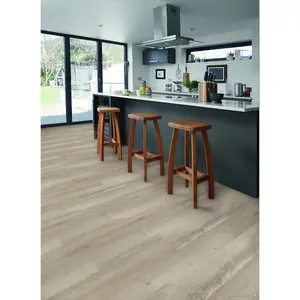 Colon 4438 Cliff Top Oak Beige Grey Wood Effect Glue-Down LVT For Home (All Rooms), 2mm Thick Matte LVT 3.37 m² Per Pack