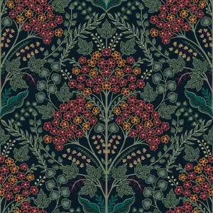 Galerie Mulberry Tree Multicoloured Floral Leaf Wallpaper Roll