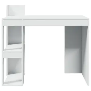 Berkfield Office Desk White 103.5x56.5x94 cm Engineered Wood