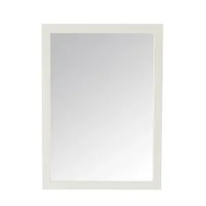 GoodHome Perma Grey Rectangular Wall-mounted Bathroom Mirror (H)70cm (W)50cm