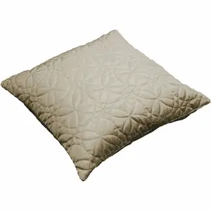 Bloxom Square Throw Cushion Ivory / 60 x 60cm