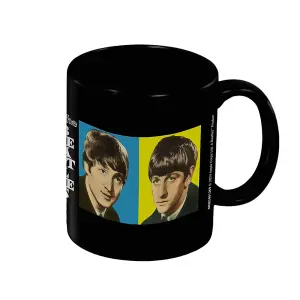 The Beatles Fab Four Mug Black/Multicoloured (One Size)