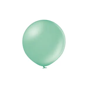 Belbal Latex Metallic Balloons (Pack of 100) Light Green (One Size)