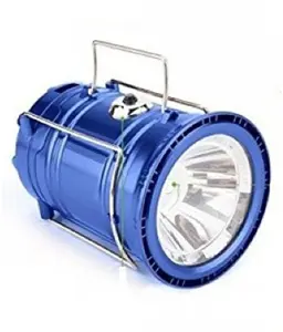 LED Camping Lantern 2 mode 5W 6500K IP44 Rechargeable, Phone Rechargeable, Blue