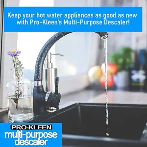 Pro-Kleen Multi-Purpose Descaler 1L Fast-Acting Concentrate & Dissolves Limescale