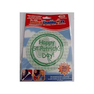 Everts St Patricks Day Foil Balloon White/Green (One Size)