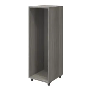 Atomia Freestanding Matt grey oak effect 6 Drawer Chest of drawers (H)1125mm (W)375mm (D)450mm