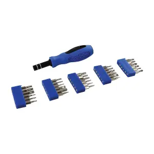 Silverline Precision Screwdriver Bit Set 31pce - 31pce