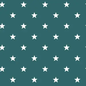 Galerie Deauville 2 Green White Deauville Star Smooth Wallpaper