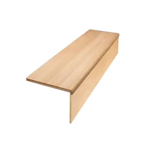 Stair Klad Oak veneer Tread & riser kit, (L)1m (W)300mm (T)13mm, Pack of 3