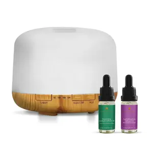 Dr Botanicals Premium 5 In 1 Aromatherapy Rejuvenating Eucalyptus + Captivating Rose Diffuser Kit