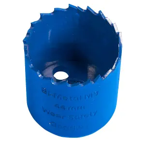 Sealey HSS Hole Saw Blade From Bi-Metal M3 Steel With Milled Teeth 44mm WHS44