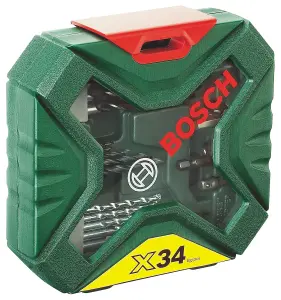 Bosch X-Line 34 piece HSS Drill bit set