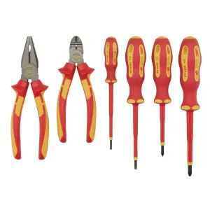 Draper  XP1000 VDE Screwdriver and Pliers Set (6 Piece) 94848