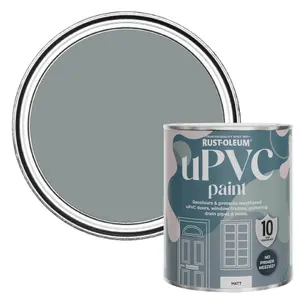 Rust-Oleum Slate Matt UPVC Paint 750ml