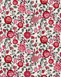 Cath Kidston Strawberry Gardens Glass Splashback - Red (600x750mm)