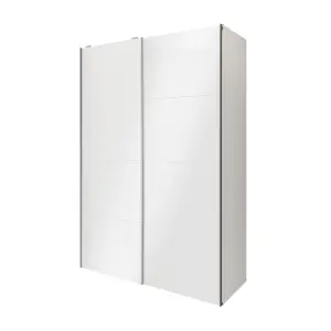 GoodHome Atomia White Particle board Wardrobe (H)2250mm (W)1500mm (D)655mm