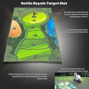 Battle Royale Golf Game, 2023 New The Casual Golf Game Set, Golf Game For Kids Adults Indoor, Golf Putting