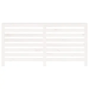 Berkfield Radiator Cover White 169x19x84 cm Solid Wood Pine