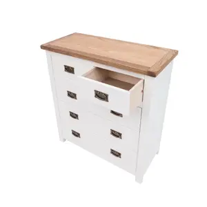 Lovere 5 Drawer Chest of Drawers Bras Drop Handle