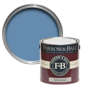 Farrow & Ball Estate Emulsion Mixed Colour 237 Cook'S Blue 5 Litre