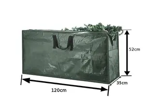 Best Artificial Christmas Tree Storage Bag to fit 6ft, 7ft, 8ft tree with handles & zip