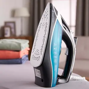 Russell Hobbs Supreme Steam Traditional Iron 23260, 2600 W - Teal/Black