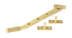 Satin Brass 8" Brompton Window Stay