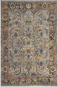 Green Oriental Hand Woven Light Blue/Orange Area Rug World Menagerie Rug Size: Rectangle 120 X 180cm