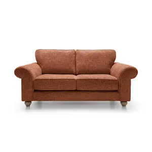 Ingrid 2 Seater Sofa in Burnt Orange