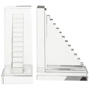 Glass Bookends (Set of 2)