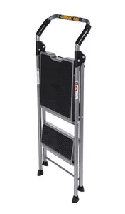 Werner 2 tread Steel Foldable Step stool (H)0.9m