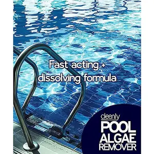 Cleenly Pool Algae Remover - Removes & Prevents the Growth of Algae in Water - Super Concentration and Long Lasting 1L