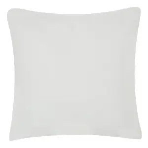 Set of 2 Cushions MEADOWFOAM Cotton 45 x 45 cm Abstract White