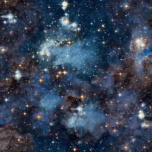 Stardust Charcoal/Blue Wallpaper