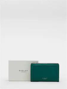 Radley London Shirley Avenue Boxed Medium Zip-Top Leather Purse