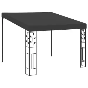 Berkfield Wall-mounted Gazebo 3x3x2.5 m Anthracite