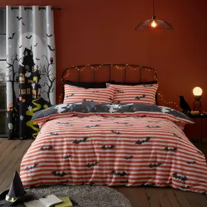 Flying Witches Glow in the Dark Duvet Cover Set