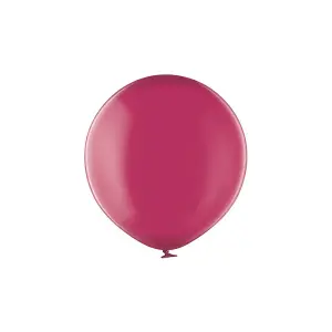 Belbal Plain Balloons Crystal Fuchsia (One Size)