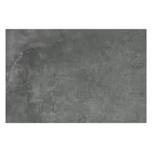 Zen Matt Dark Grey Concrete Effect Porcelain Outdoor Tile - Pack of 40, 21.6m² - (L)900x(W)600