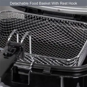 Quest Black 2.5L Deep Fryer