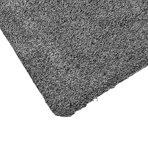 JVL Kensington Machine Washable Barrier Doormat 50x75cm Grey