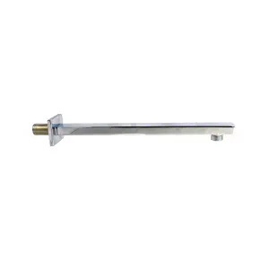 Nes Home 200 mm Square Fixed Shower Head With 300mm Wall Mounted Arm