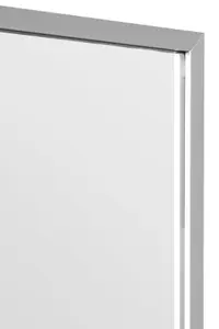 MirrorOutlet Artus - Silver Aluminium Edged Wall Mirror 47" X 31" (120 CM X 80 CM)