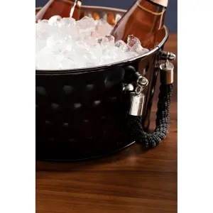 Interiors by Premier Miressa Large Black Party Bucket