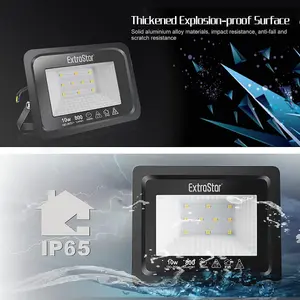 ExtraStar 10W LED Flood Light Daylight (pack of 2)