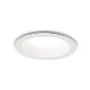 Luminosa Basic LED Light Recessed Spotlight White IP44