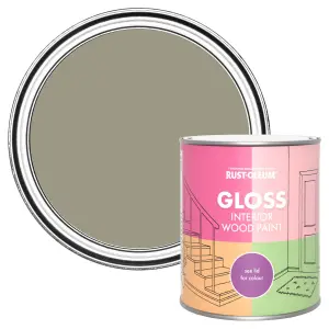 Rust-Oleum Grounded Gloss Interior Wood Paint 750ml